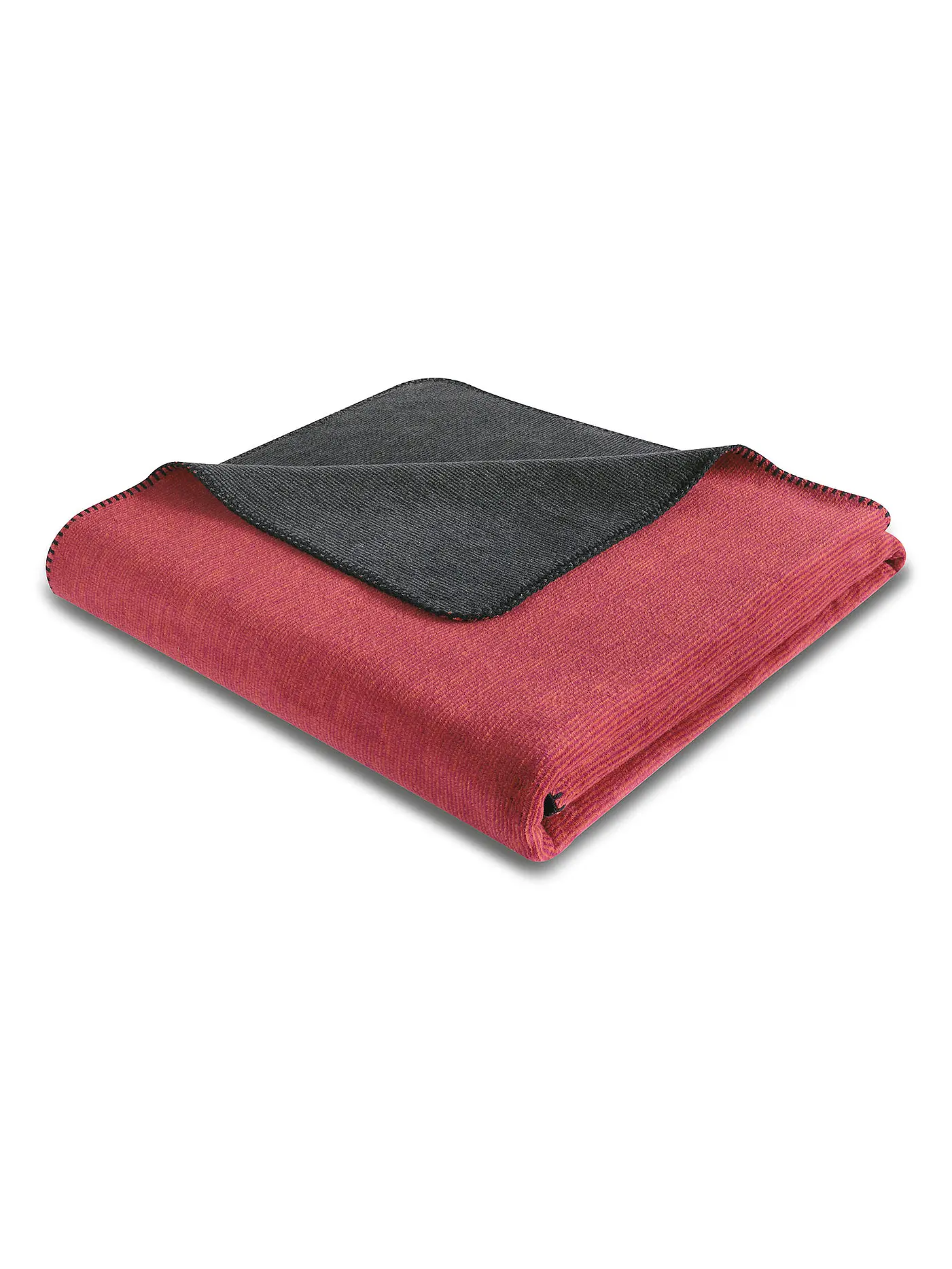 BIEDERLACK | Wohndecke SOULFUL CRAFTED 150x200cm Plum-Schiefer | 